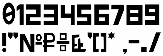 Misakishevik Font OTHER CHARS
