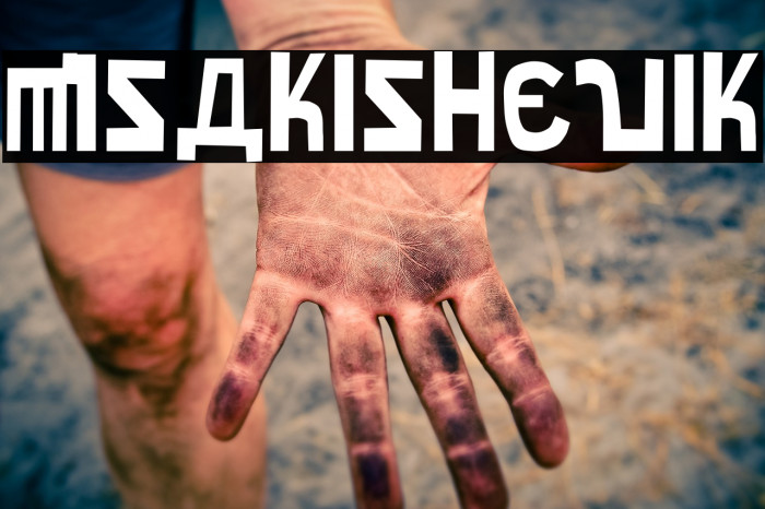 Misakishevik Font examples