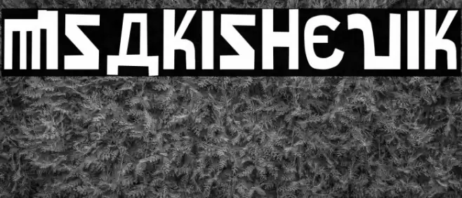 Misakishevik Font examples