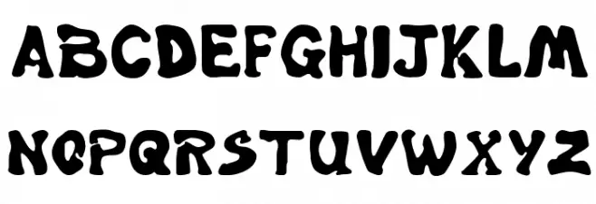 Misbehavin' Fonte MAIÚSCULAS