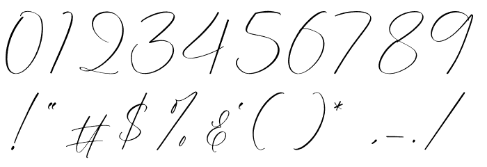Misbotty Font OTHER CHARS