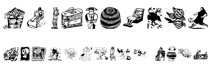 MiscellenDecO4-Zwo Font OTHER CHARS