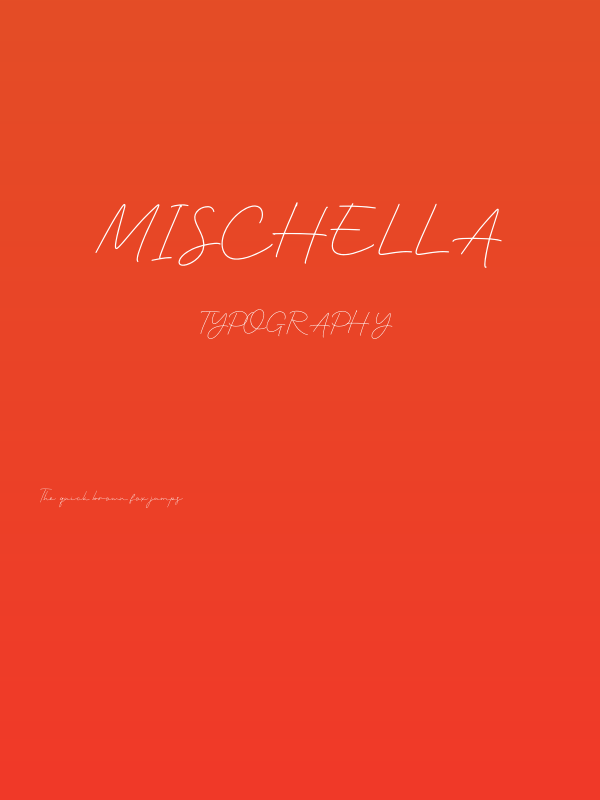 Mischella Poster