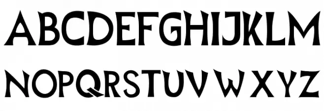 Mischievous Sans Serif 字体 大写