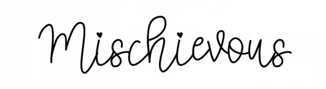 Mischievous Font