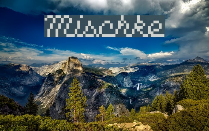Mischke Font examples