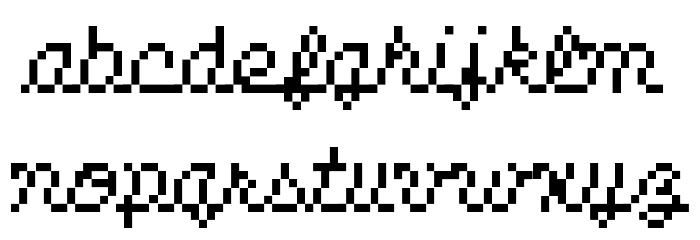 Mischke Font LOWERCASE