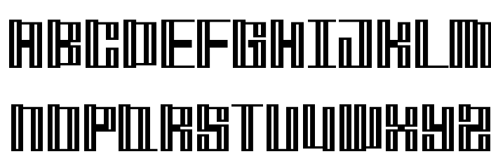 Mischstab Opium River フォント 小文字