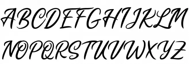 Misellia And Friend Script Schriftart Groß