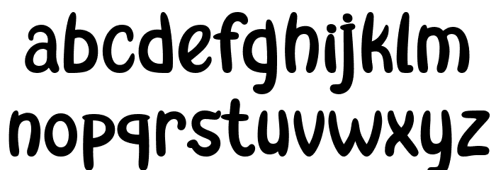 Misellia And Friend Font LOWERCASE
