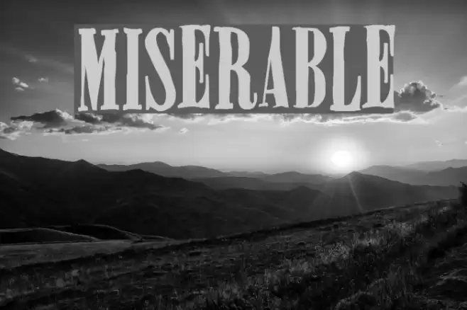 Miserable Polices examples