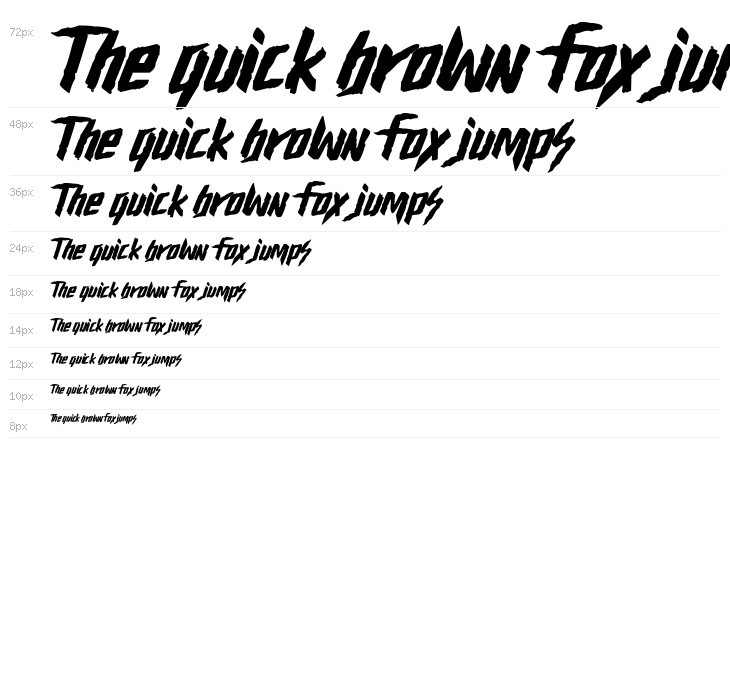 Misery Gymnast Waterfall