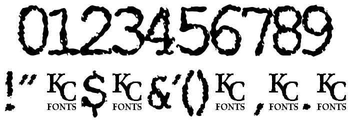 Misery Loves Company Font OTHER CHARS