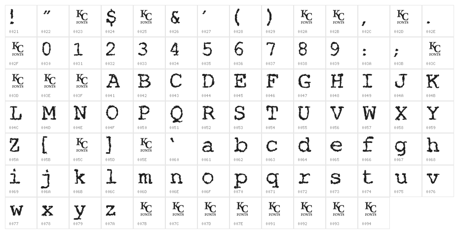 Misery Loves Company Character Map