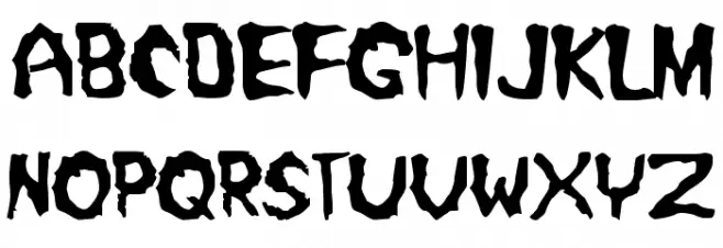 Misfit2 Шрифта ВЕРХНИЙ