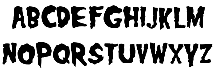 Misfits Font LOWERCASE