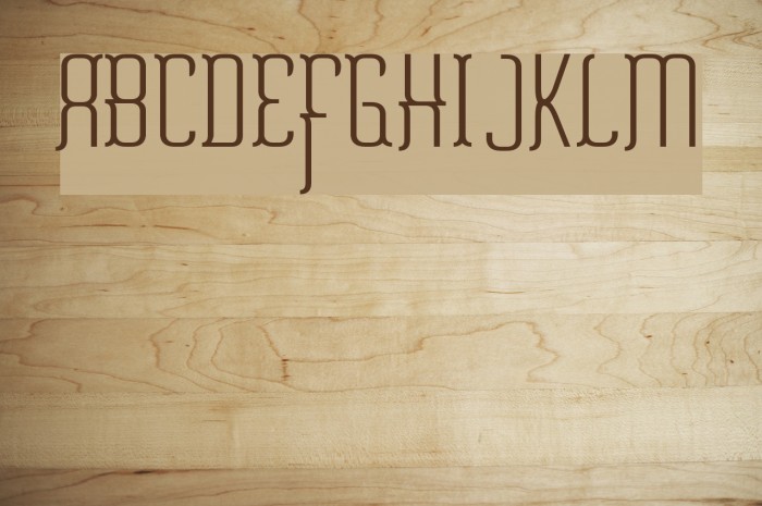 Misfortune Font examples