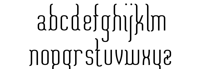 Misfortune Font LOWERCASE