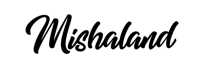 Mishaland  नि: शुल्क फ़ॉन्ट्स डाउनलोड