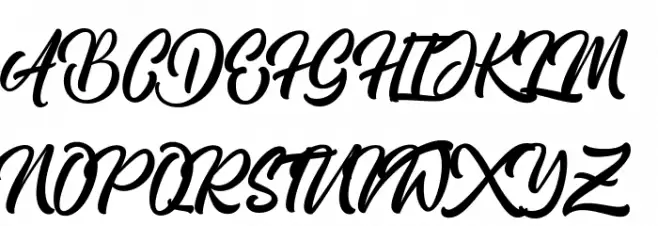 Mishaland Schriftart Groß