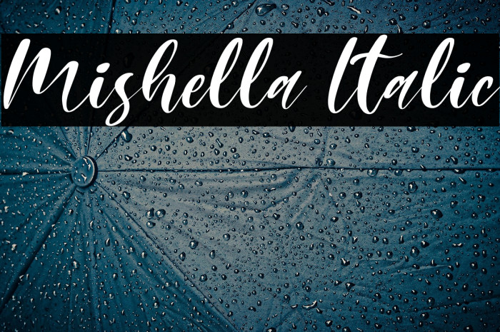 Mishella Italic Example 2