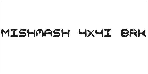 Mishmash 4x4i BRK Logo