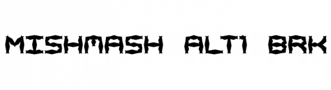 Mishmash ALT1 BRK  لخطوط تنزيل