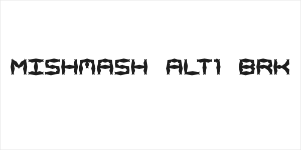 Mishmash ALT1 BRK Logo