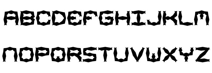 Mishmash ALT1 BRK フォント 小文字