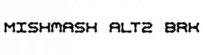 Mishmash ALT2 BRK  لخطوط تنزيل