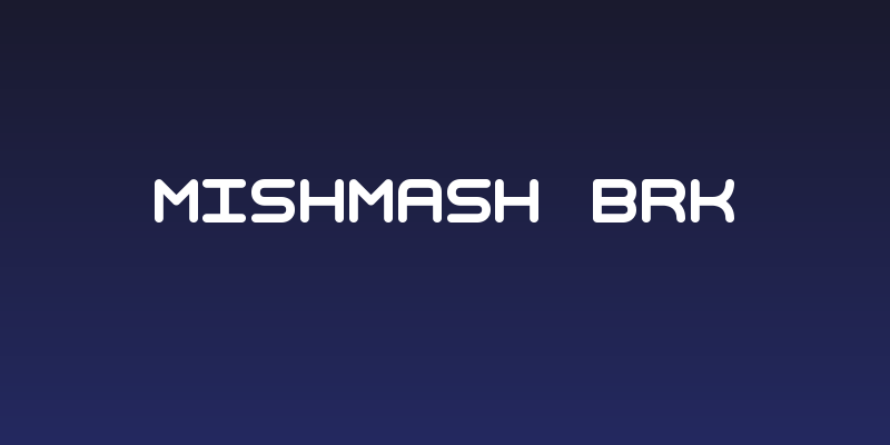 Mishmash BRK Social Header