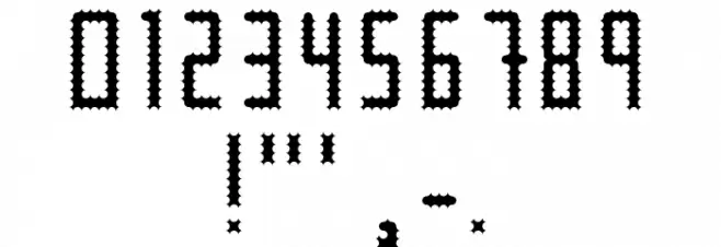 Mishu Regular Font OTHER CHARS