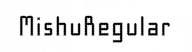 Mishu Regular  Fuentes Gratis Descargar