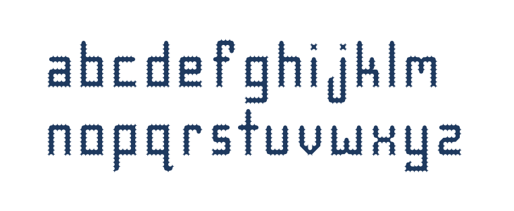 Mishu Regular Lowercase