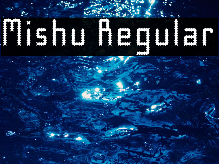 Mishu Regular Example 1