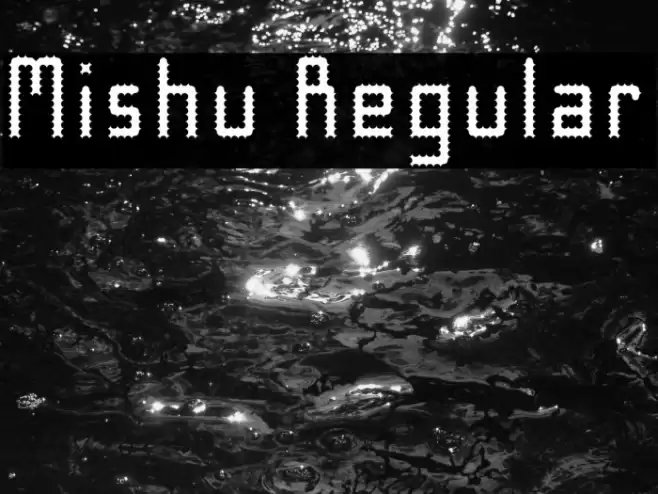 Mishu Regular Font examples