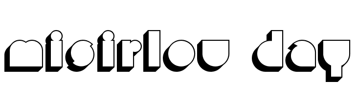 Misirlou Day  Frei Schriftart Herunterladen