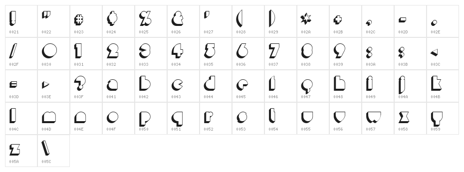 Misirlou Day Character Map