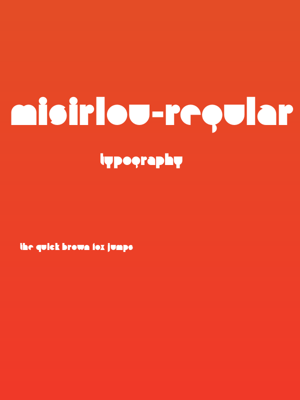 Misirlou-Regular Poster