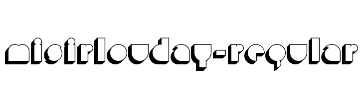 MisirlouDay-Regular  Скачать бесплатные шрифты