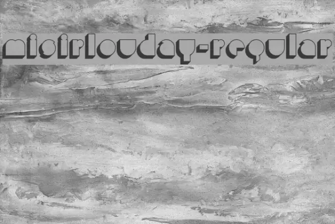 MisirlouDay-Regular Font examples