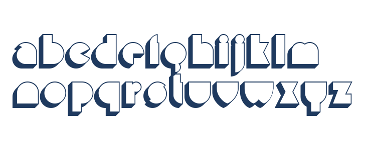 MisirlouDay-Regular Lowercase