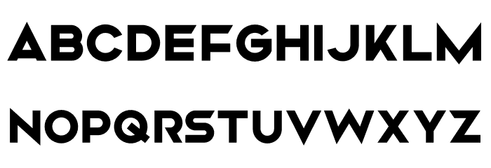 Mismo Bold Font LOWERCASE