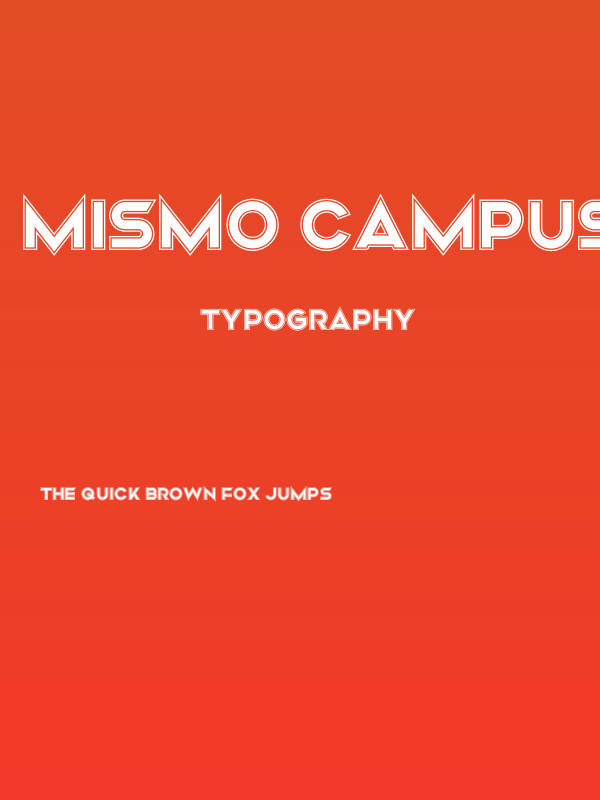 Mismo Campus Poster