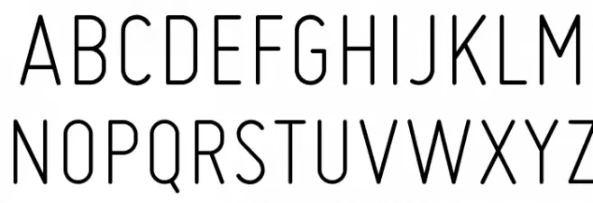 Miso Light Schriftart Groß