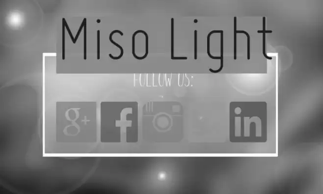 Miso Light Font examples