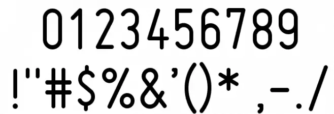 Miso Font OTHER CHARS