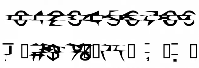 Misplaced Font OTHER CHARS