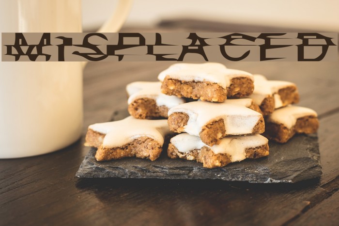 Misplaced Font examples