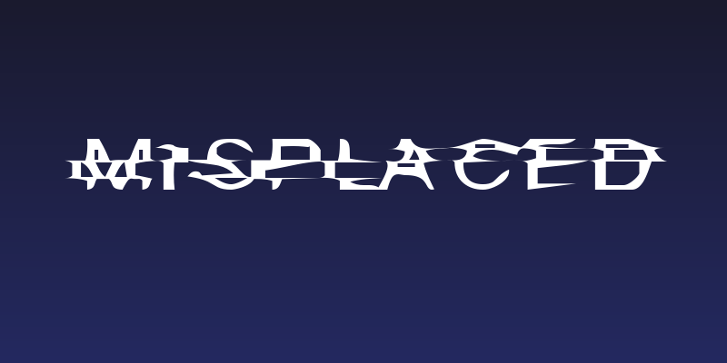 Misplaced Social Header